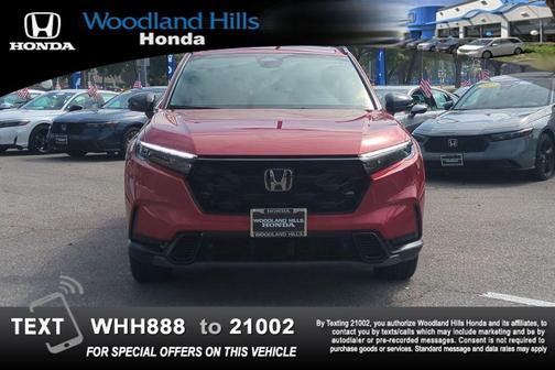 Radiant Red Metallic 2024 Honda CR-V Hybrid Sport FWD