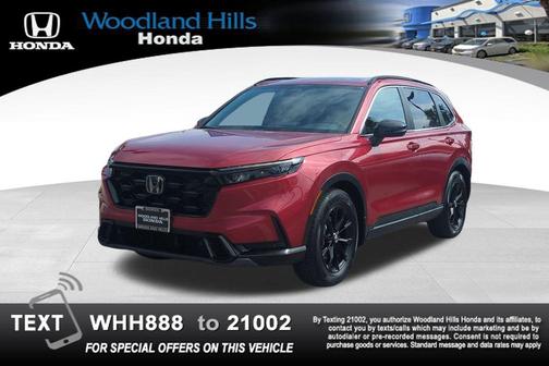 Radiant Red Metallic 2024 Honda CR-V Hybrid Sport FWD