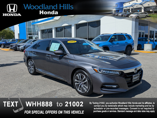 2019 Honda Accord Hybrid Touring