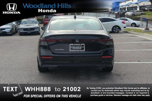 Crystal Black Pearl 2024 Honda Accord EX