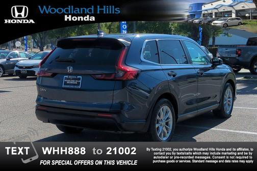 Canyon River Blue Metallic 2024 Honda CR-V EX 2WD