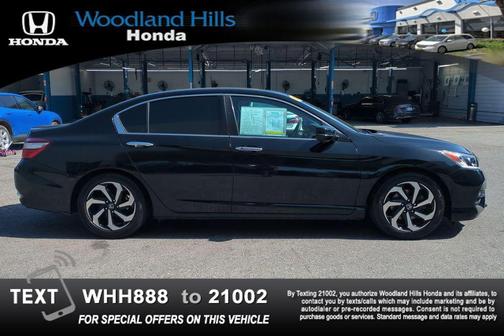 Crystal Black Pearl 2016 Honda Accord EX-L