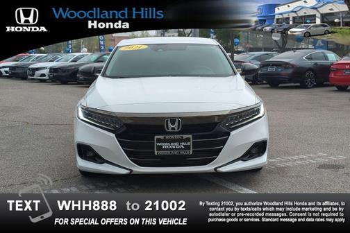 Platinum White Pearl 2021 Honda Accord Sport SE 1.5T