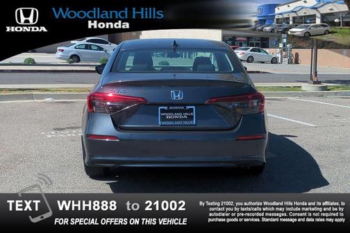 Meteorite Gray Metallic 2024 Honda Civic LX