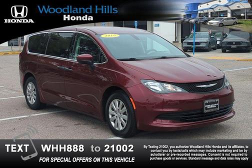 Velvet Red Pearlcoat 2018 Chrysler Pacifica L