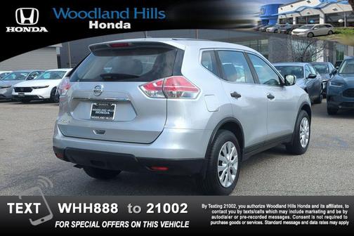 Brilliant Silver 2016 Nissan Rogue S