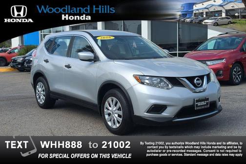 Brilliant Silver 2016 Nissan Rogue S