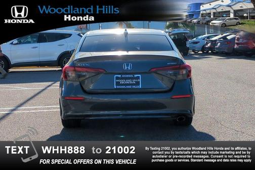 Gray 2023 Honda Civic Sport