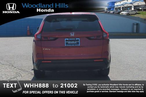 Radiant Red Metallic 2023 Honda CR-V EX