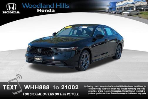 Crystal Black Pearl 2023 Honda Accord EX