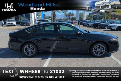 Crystal Black Pearl 2023 Honda Accord EX