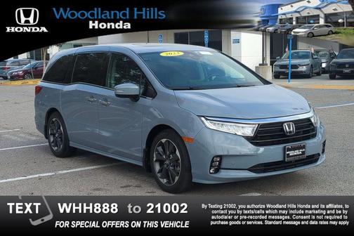 Gray 2023 Honda Odyssey Elite
