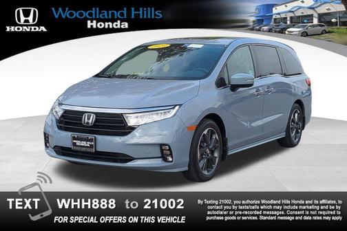 Gray 2023 Honda Odyssey Elite