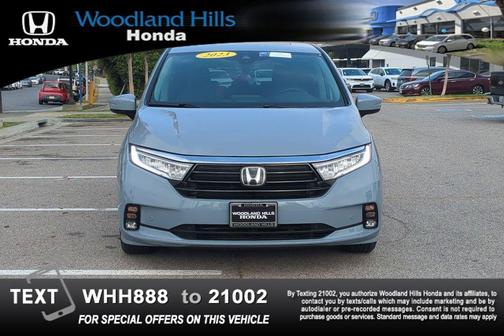 Gray 2023 Honda Odyssey Elite
