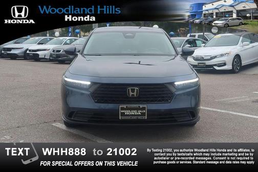 Canyon River Blue Metallic 2024 Honda Accord EX
