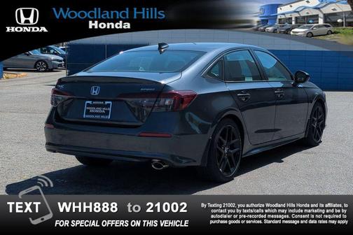 Meteorite Gray Metallic 2025 Honda Civic Sport