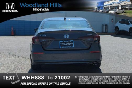 Meteorite Gray Metallic 2025 Honda Civic Sport