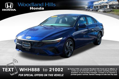 Intense Blue 2024 Hyundai ELANTRA SEL