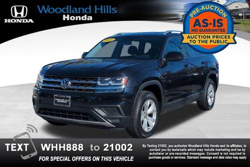 2018 Volkswagen Atlas 3.6L S