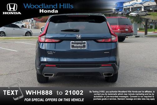 Blue 2024 Honda CR-V Hybrid Sport Touring AWD