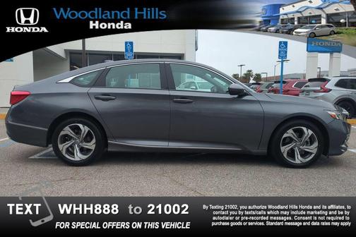 Modern Steel Metallic 2018 Honda Accord EX-L