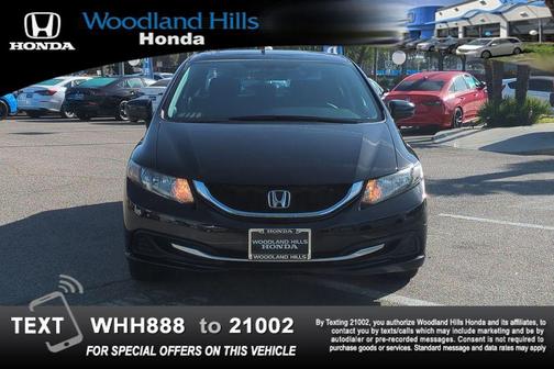 Crystal Black Pearl 2015 Honda Civic EX