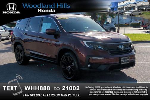 Deep Scarlet Pearl 2022 Honda Pilot 2WD Special Edition