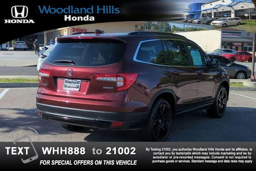 Deep Scarlet Pearl 2022 Honda Pilot 2WD Special Edition