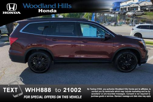 Deep Scarlet Pearl 2022 Honda Pilot 2WD Special Edition