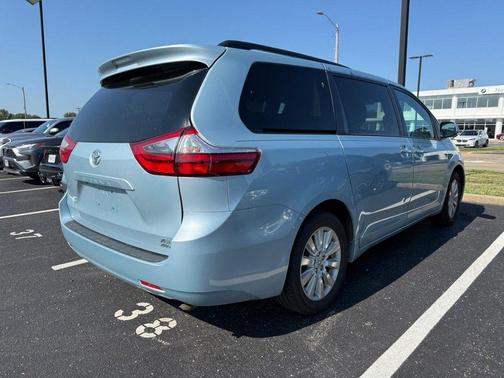 Sky Blue Pearl 2015 Toyota Sienna XLE