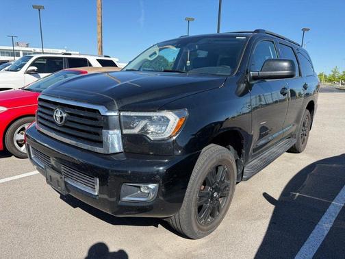 Midnight Black Metallic 2018 Toyota Sequoia TRD Sport