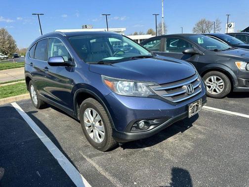 Blue 2013 Honda CR-V EX-L