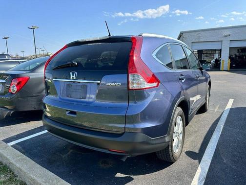 Blue 2013 Honda CR-V EX-L