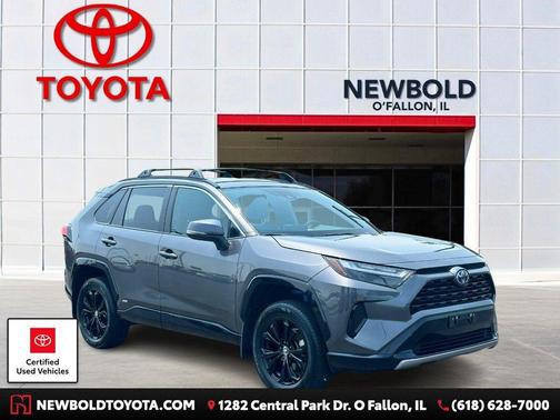 Magnetic Gray Metallic 2023 Toyota RAV4 Hybrid SE