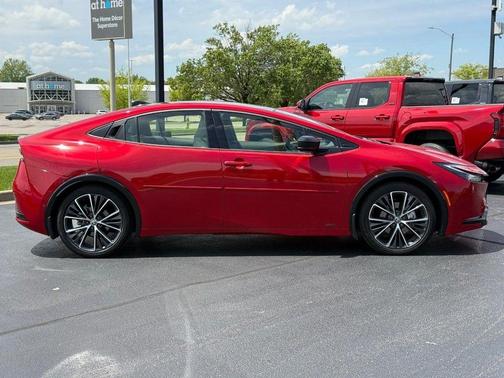 Supersonic Red 2026 Toyota Prius XLE