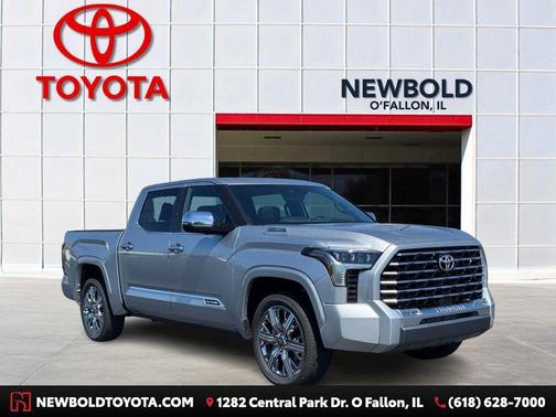 Celestial Silver Metallic 2026 Toyota Tundra Hybrid Capstone