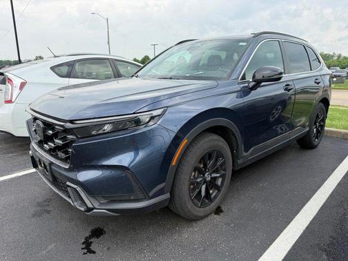 Canyon River Blue Metallic 2025 Honda CR-V Hybrid Sport AWD