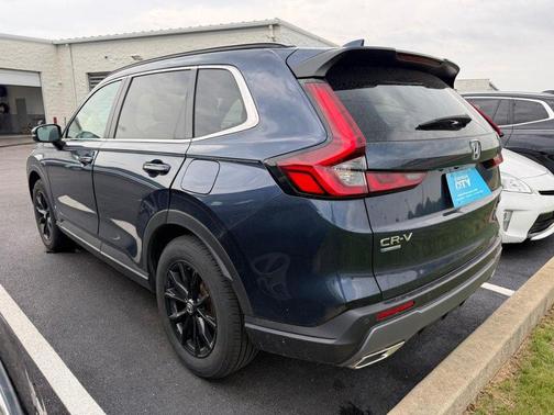 Canyon River Blue Metallic 2025 Honda CR-V Hybrid Sport AWD