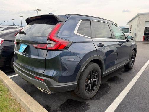 Canyon River Blue Metallic 2025 Honda CR-V Hybrid Sport AWD