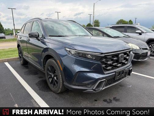 Canyon River Blue Metallic 2025 Honda CR-V Hybrid Sport AWD