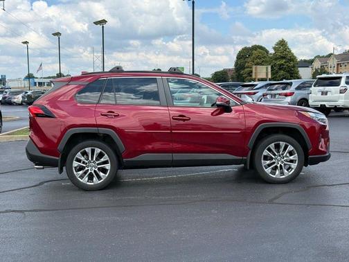 Ruby Flare Pearl 2022 Toyota RAV4 XLE Premium
