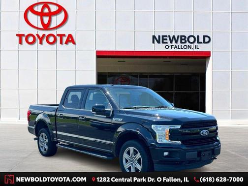 Shadow Black 2018 Ford F-150 Lariat