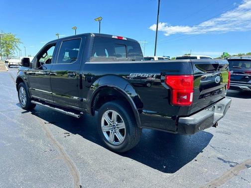 Shadow Black 2018 Ford F-150 Lariat