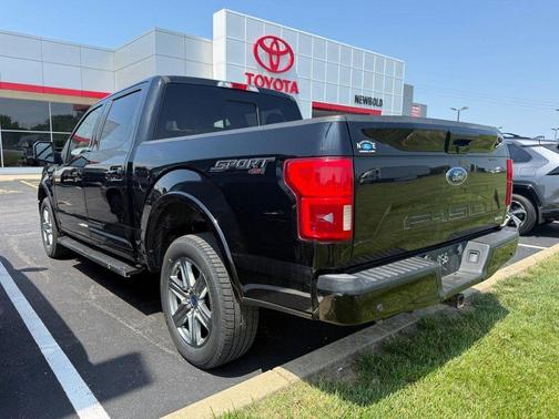 Shadow Black 2018 Ford F-150 Lariat