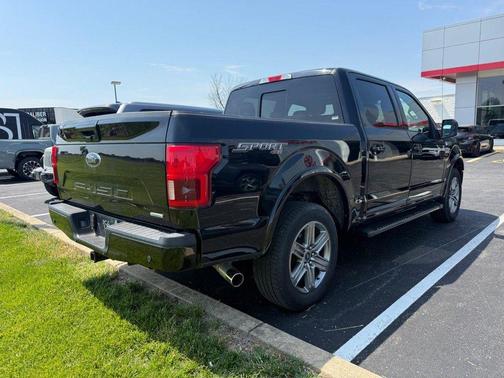 Shadow Black 2018 Ford F-150 Lariat