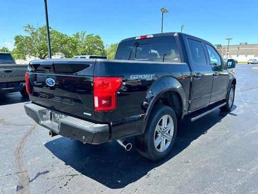 Shadow Black 2018 Ford F-150 Lariat