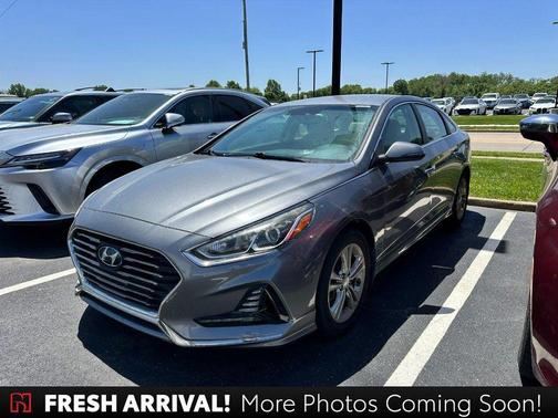 Machine Gray 2018 Hyundai SONATA SEL