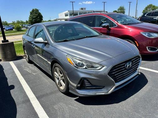 Machine Gray 2018 Hyundai SONATA SEL