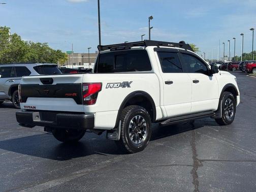Glacier White 2021 Nissan Titan PRO-4X