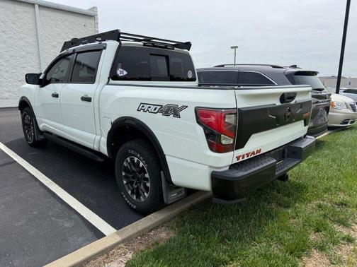 Glacier White 2021 Nissan Titan PRO-4X
